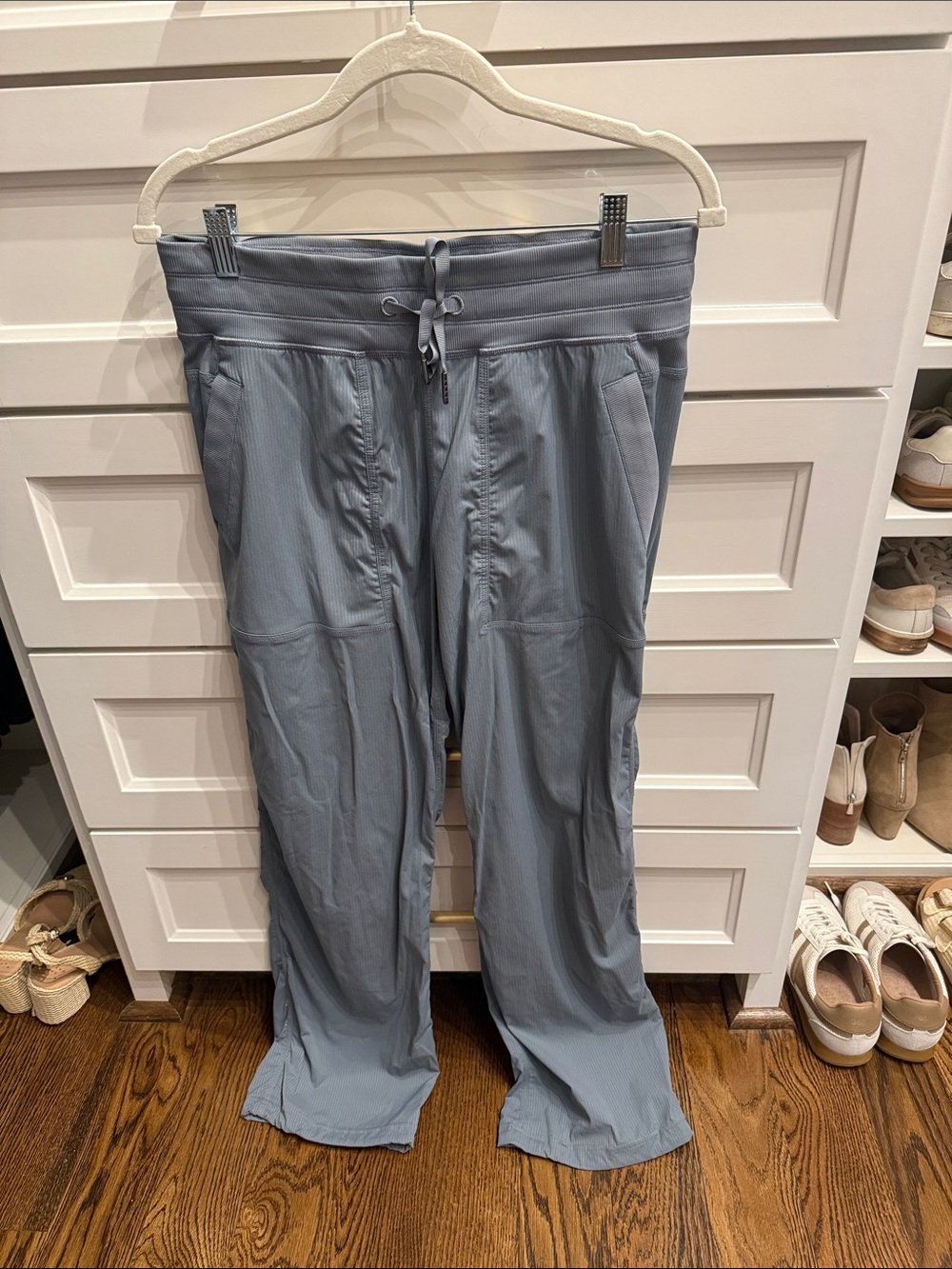 lululemon athletica Light Blue Drawstring Active Pants